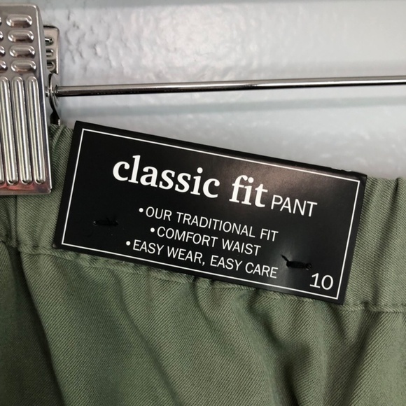 Alfred Dunner Aloe Pant Tuscan Sunset Size 10 - Picture 7 of 15